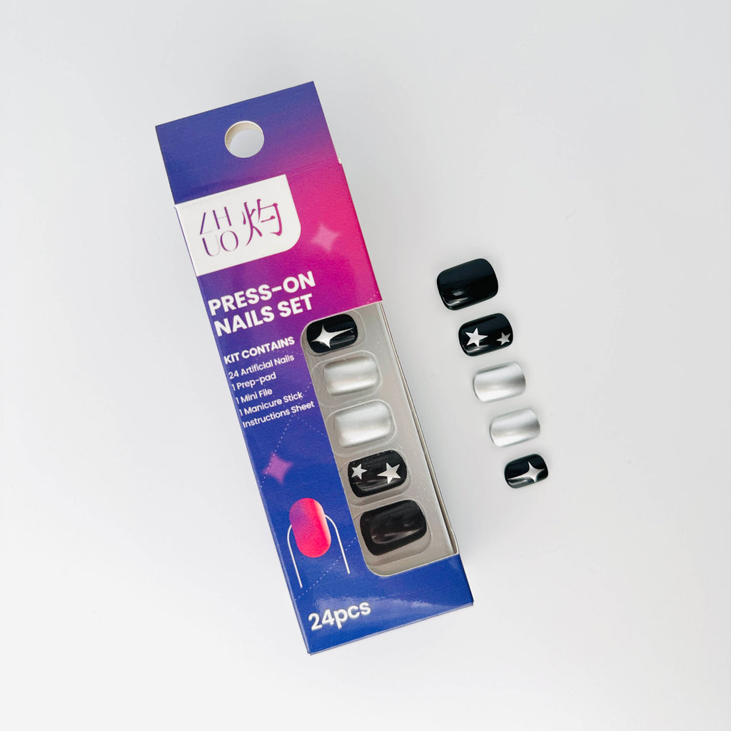 Stellar Charm Press-On Nails