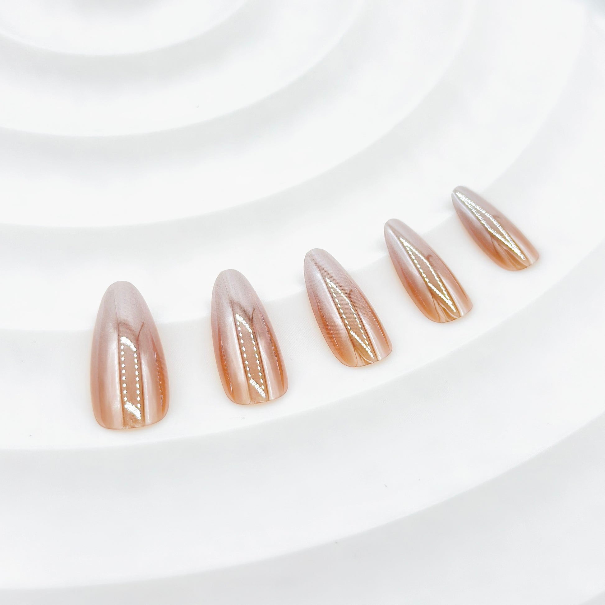 Opal Glow Press-On Nails