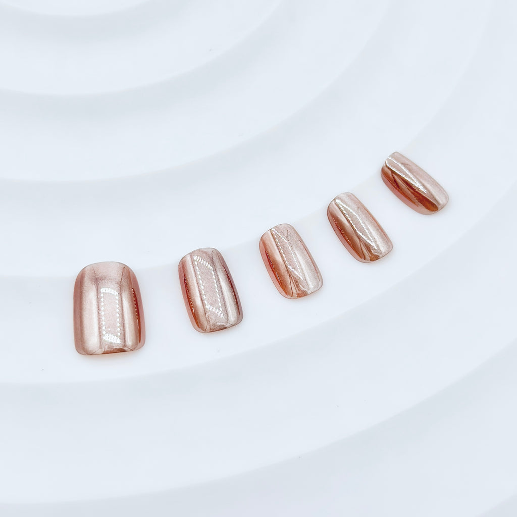Moonlit Mirror Press-On Nails