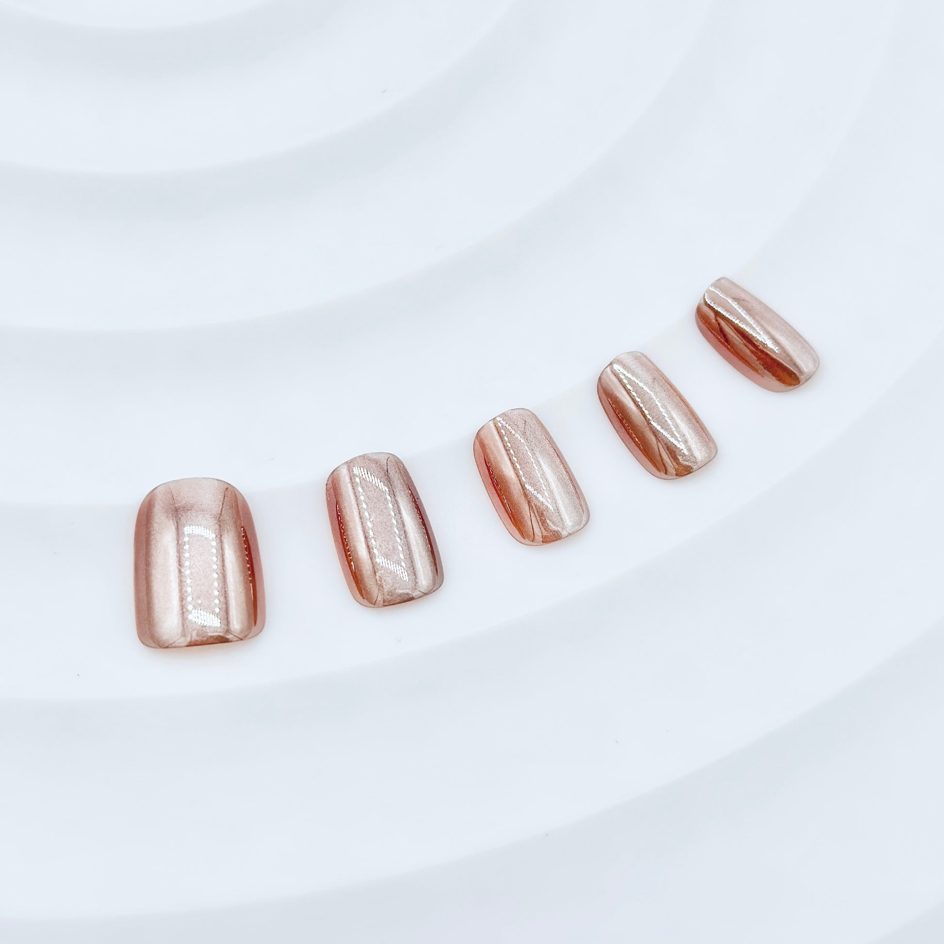 Moonlit Mirror Press-On Nails