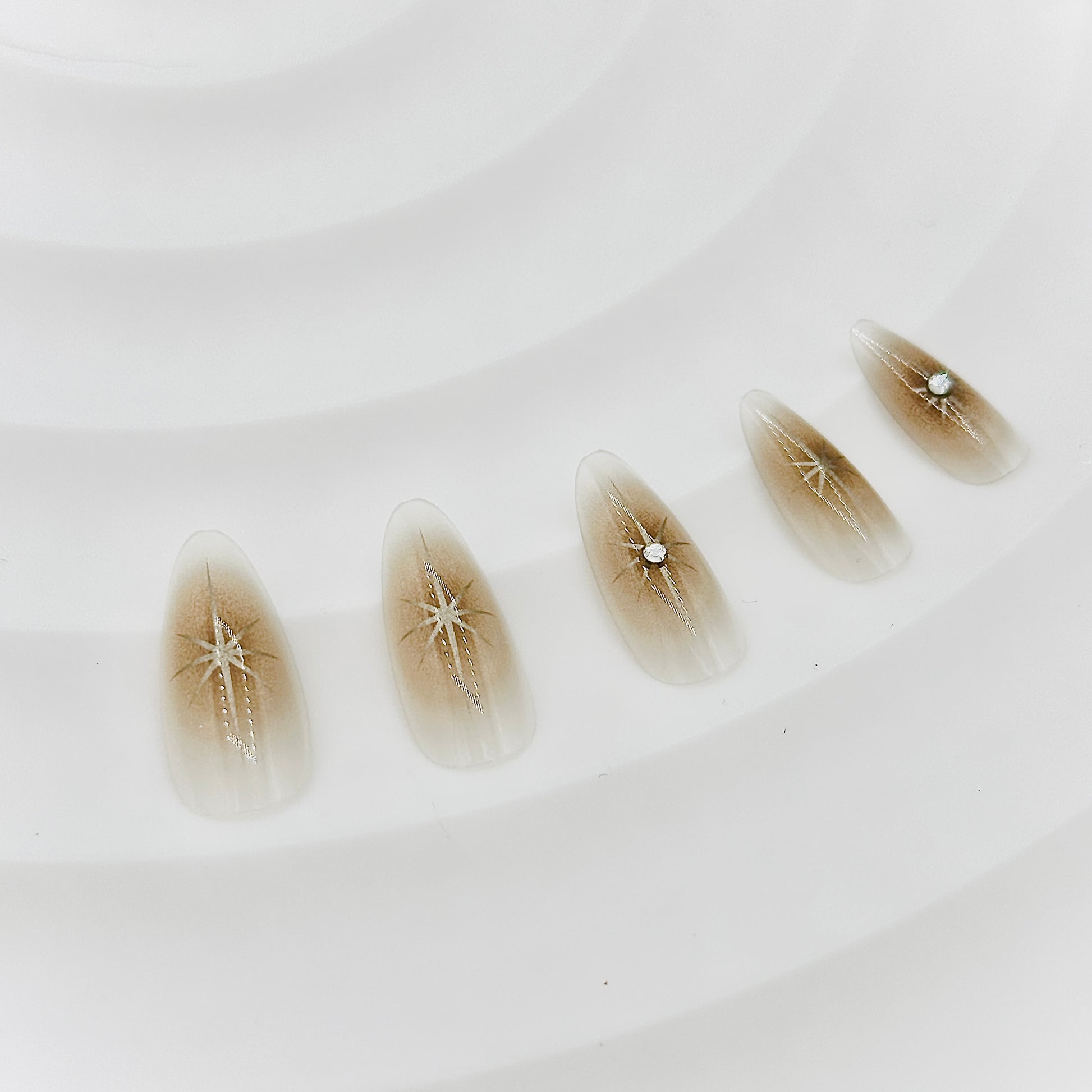 Stellar Radiance Press-On Nails