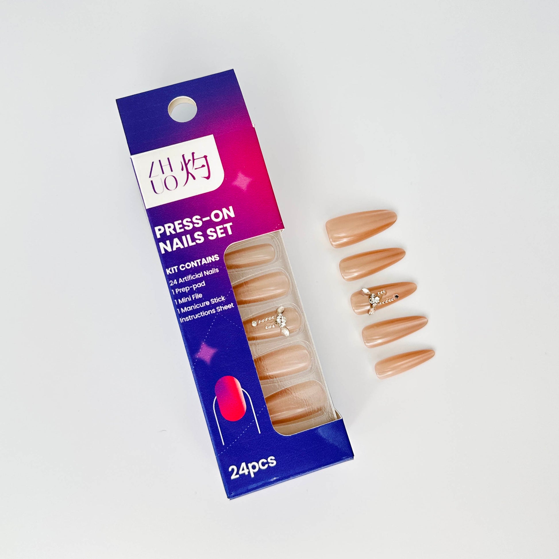 Ethereal Bloom Press-On Nails