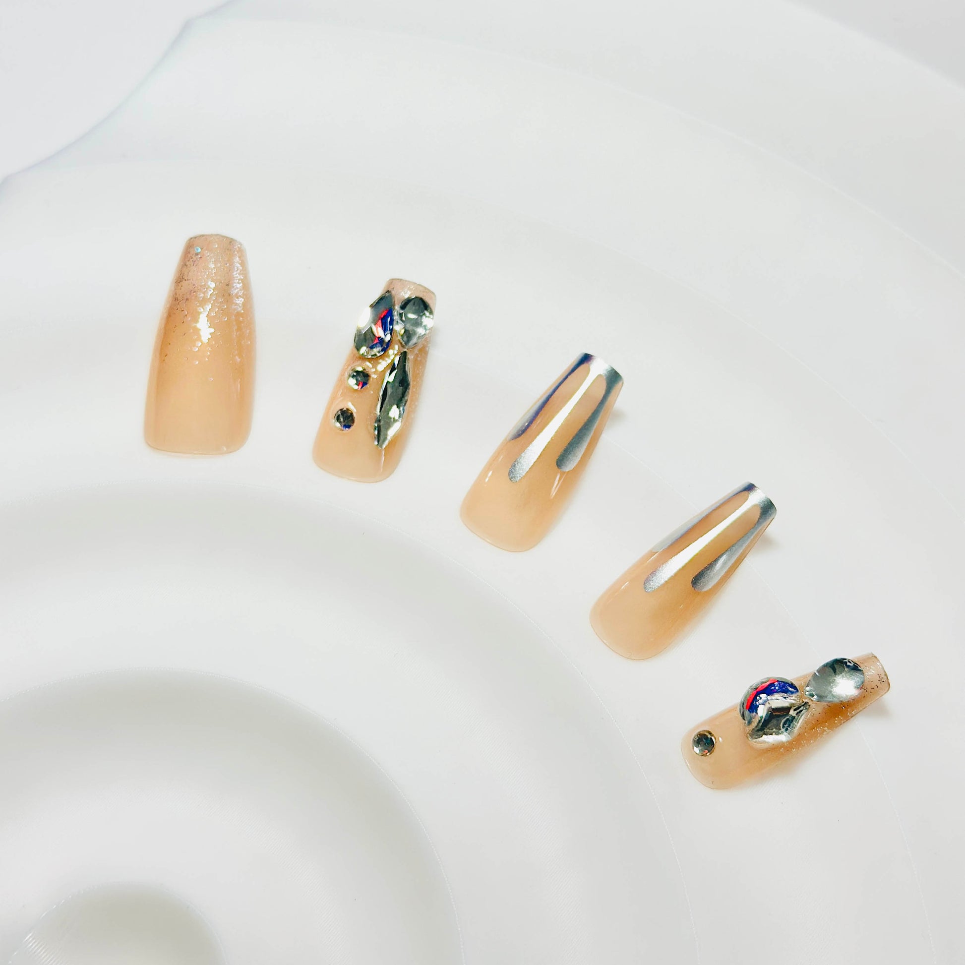 Molten Glaze Press-On Nails