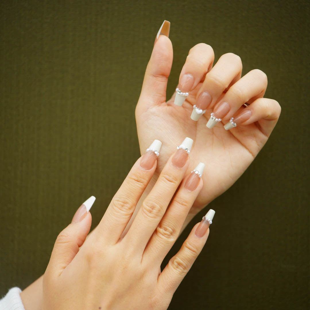 Pearl Whisper Press-On Nails